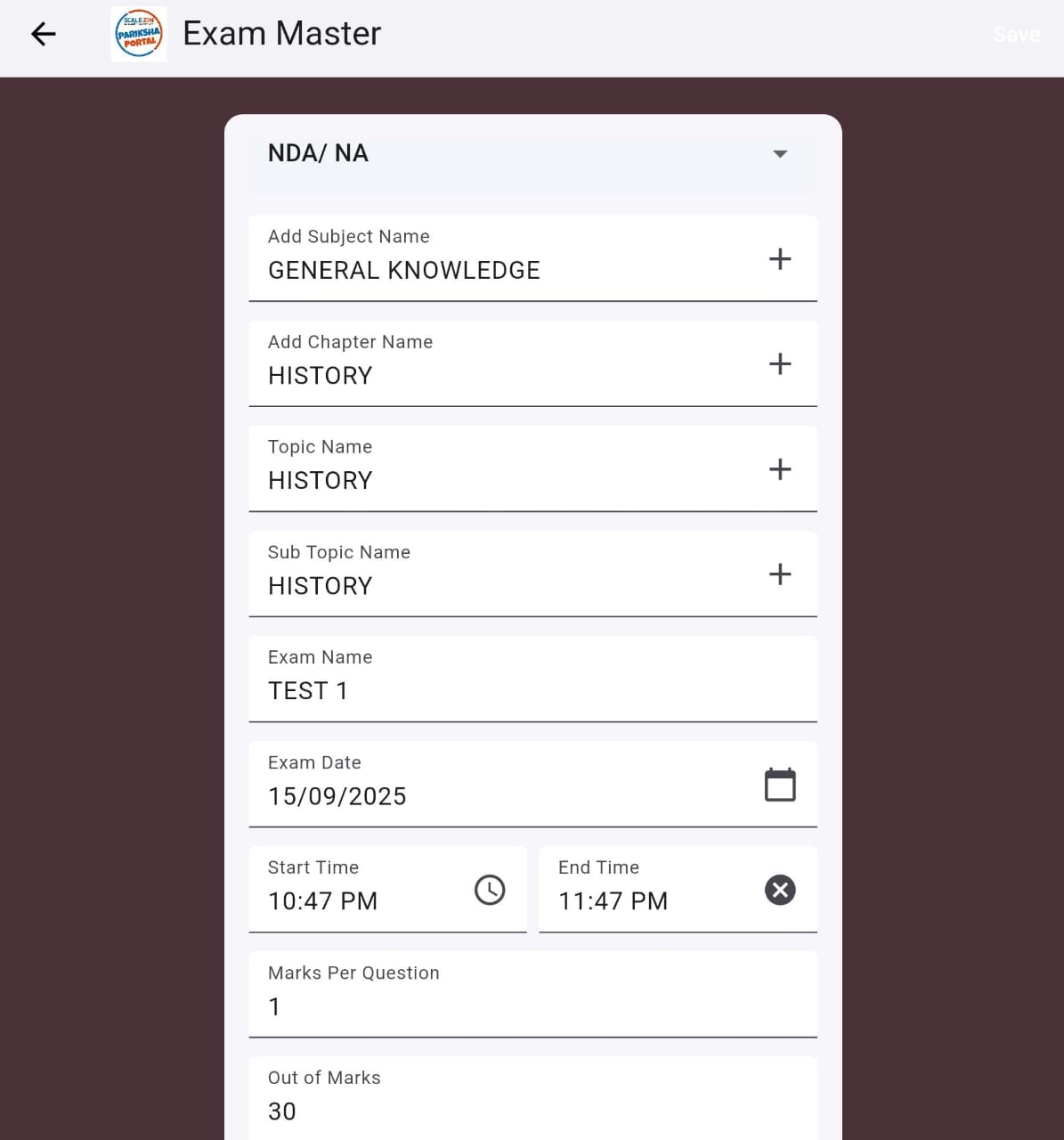 Android Results